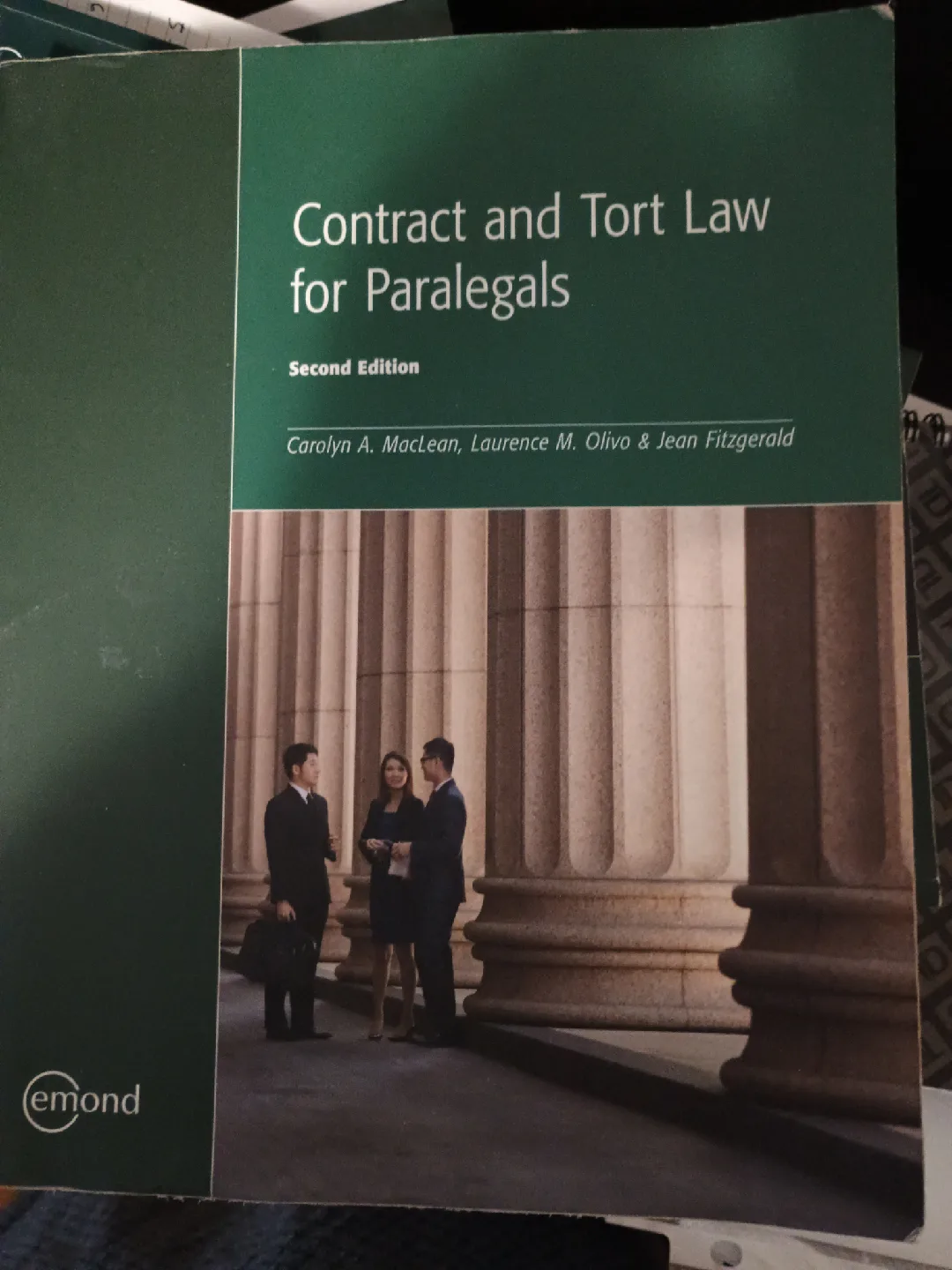 Contract and Tort Law for Paralegals - Second Edition thumbnail