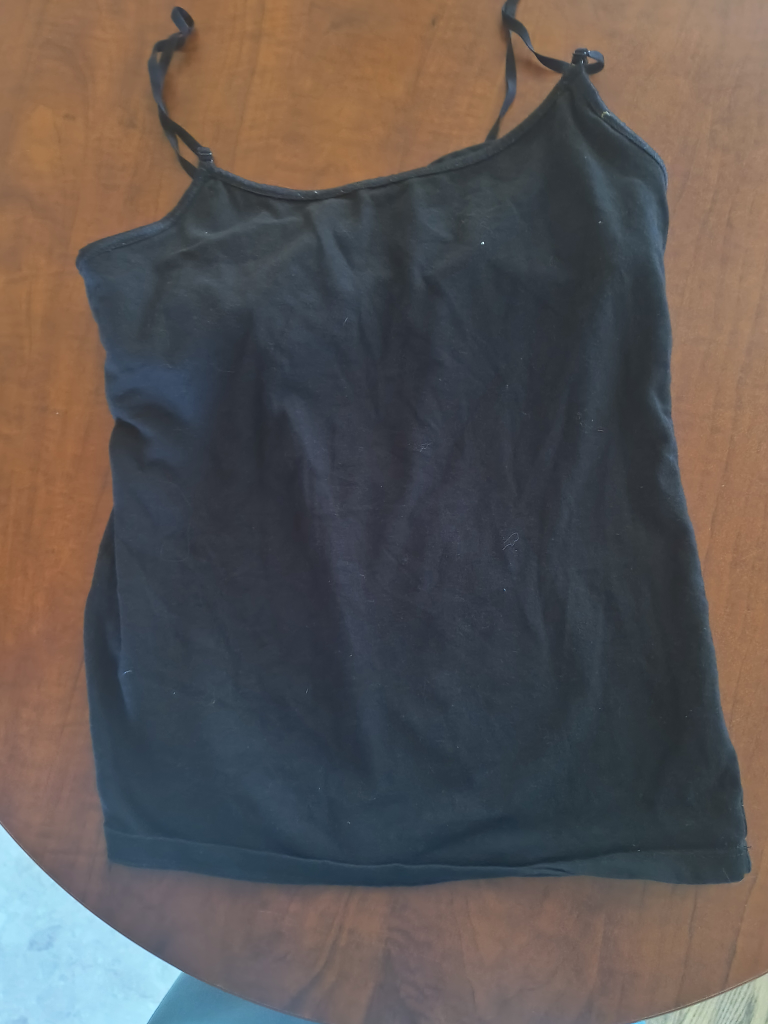 SWS Basic Black Tank Top - Size L
