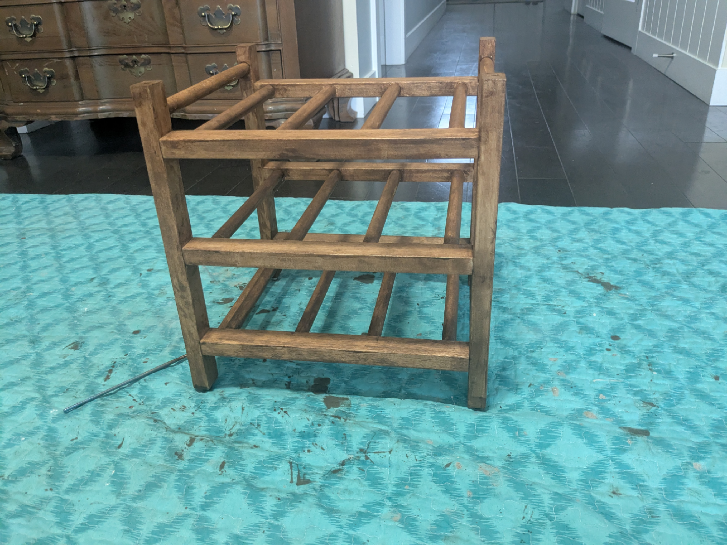 Wooden Bottle Rack - photo 2