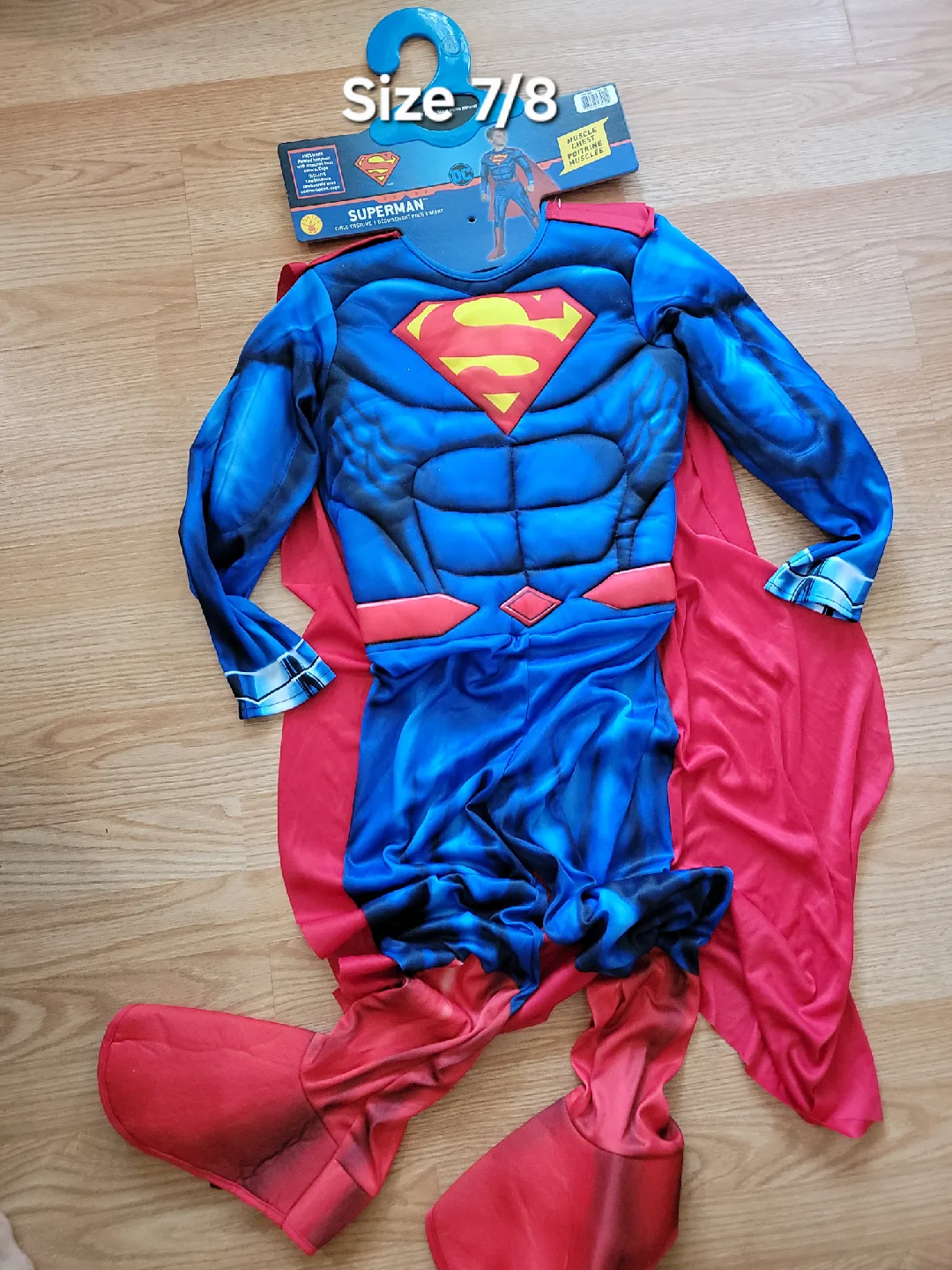 Superman Costume - Size 7/8 thumbnail