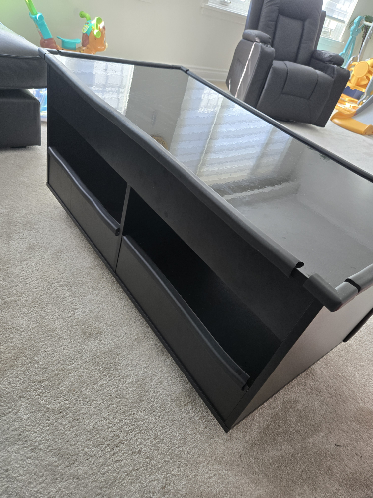 Black Lift Top Coffee Table