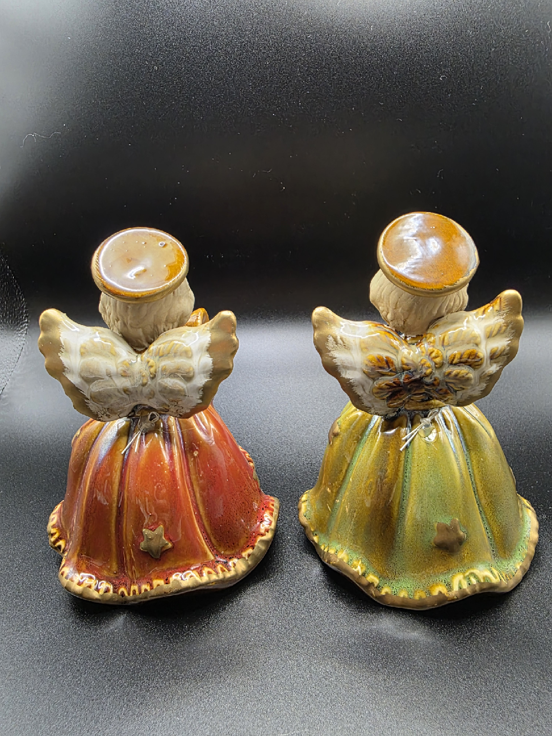 Vintage Angel Bell Figurines Set of 2 - photo 2