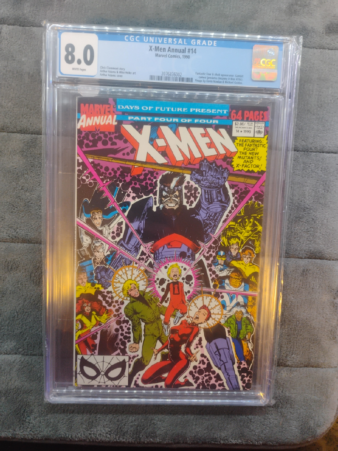 X-Men Annual #14 (Marvel, 1990) CGC Graded 8.0