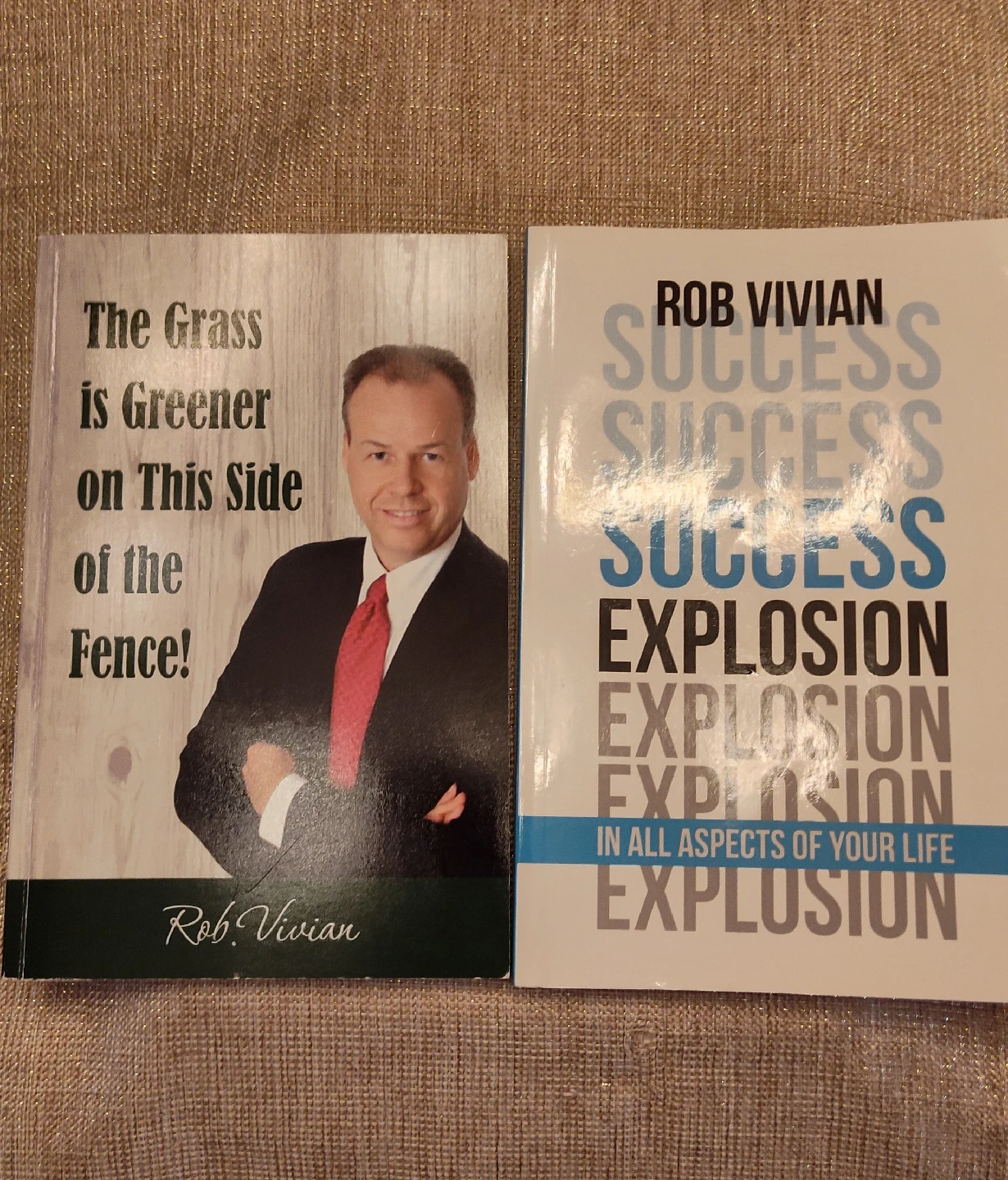 Rob Vivian: Success Explosion & The Grass Is Greener Books