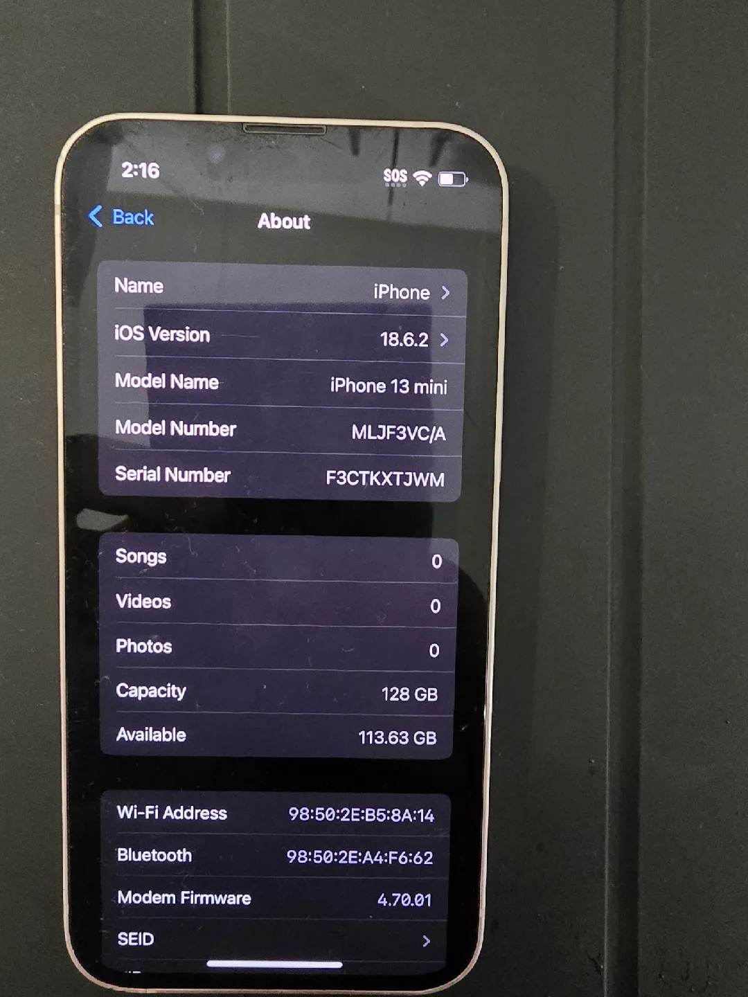 iPhone 13 mini - 128GB image indicator(2)