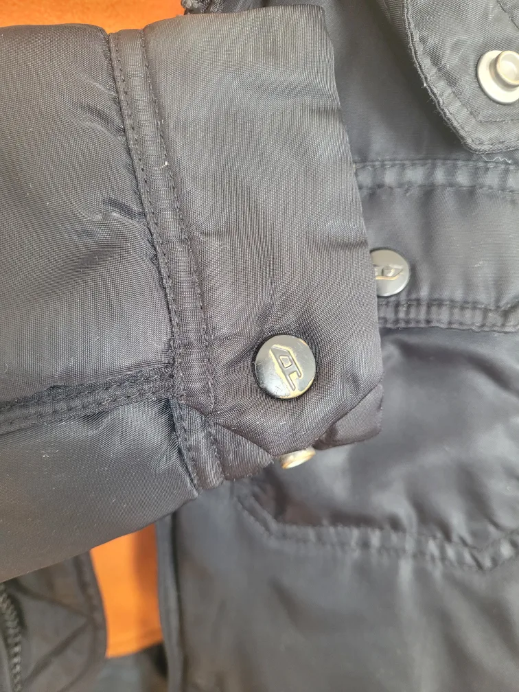 Diesel Black Jacket with Sherpa Collar image indicator(5)