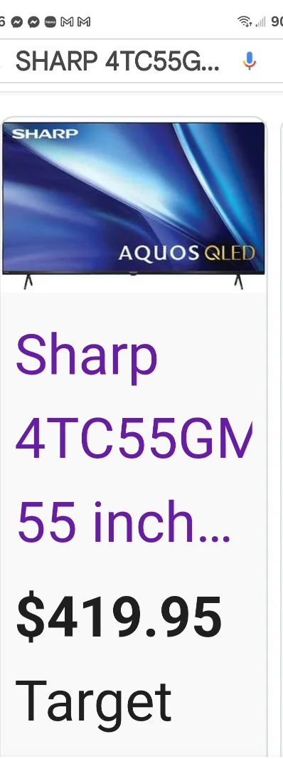 Sharp 4TC55GM6540U 55 inch Class AQUOS 4K QLED Smart TV - photo 3