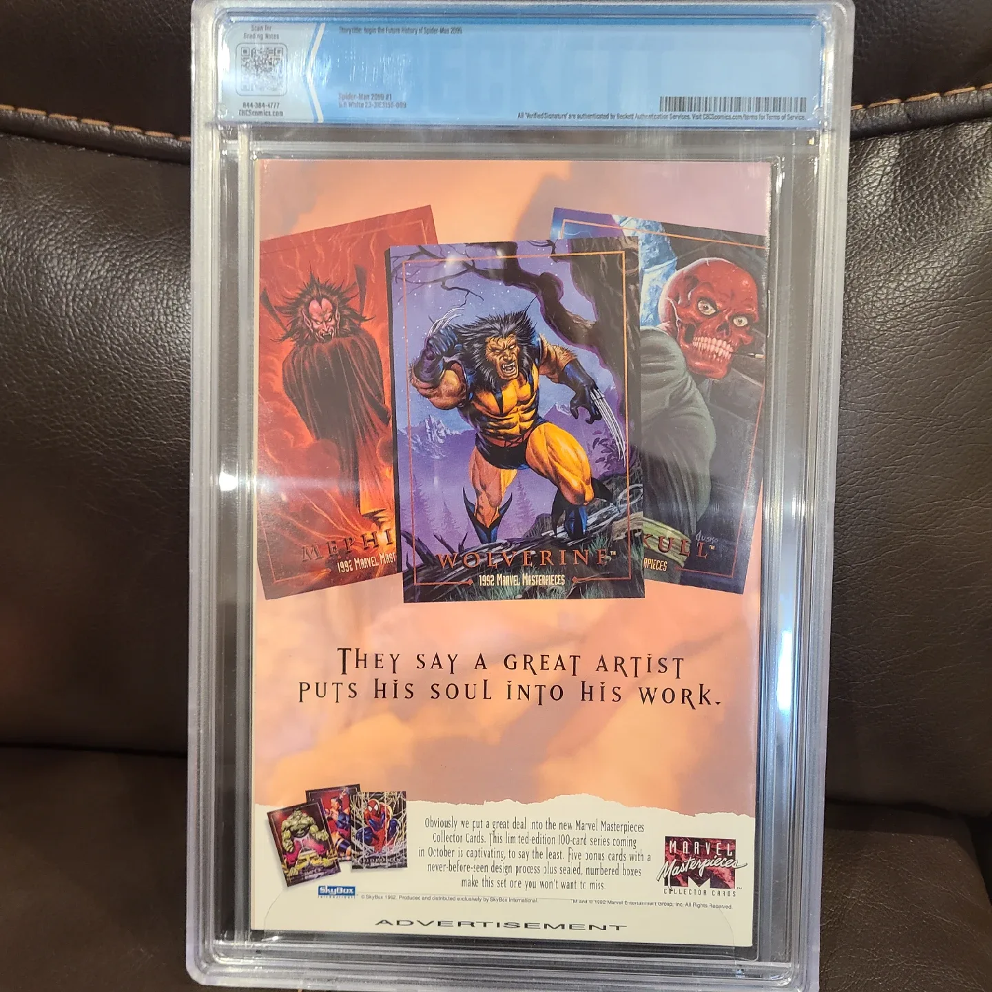 Spider-Man 2099 #1 Comic Book - CBCS 9.6 Grade image indicator(7)