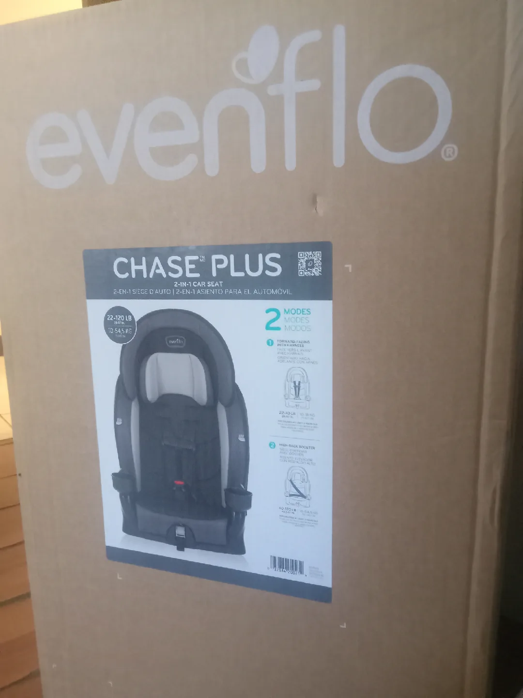 Evenflo Chase Plus 2-in-1 Car Seat - New in Box! image indicator(2)