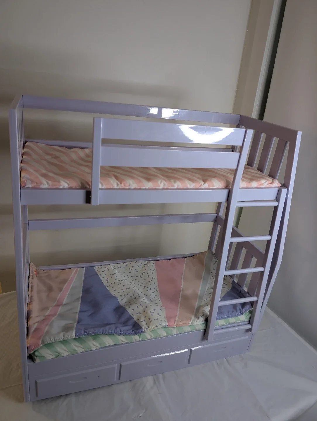 Doll Bunk Bed with Bedding image indicator(6)