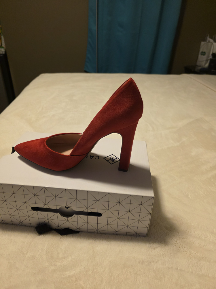 Call It Spring Red Heels - Size 8 - photo 2