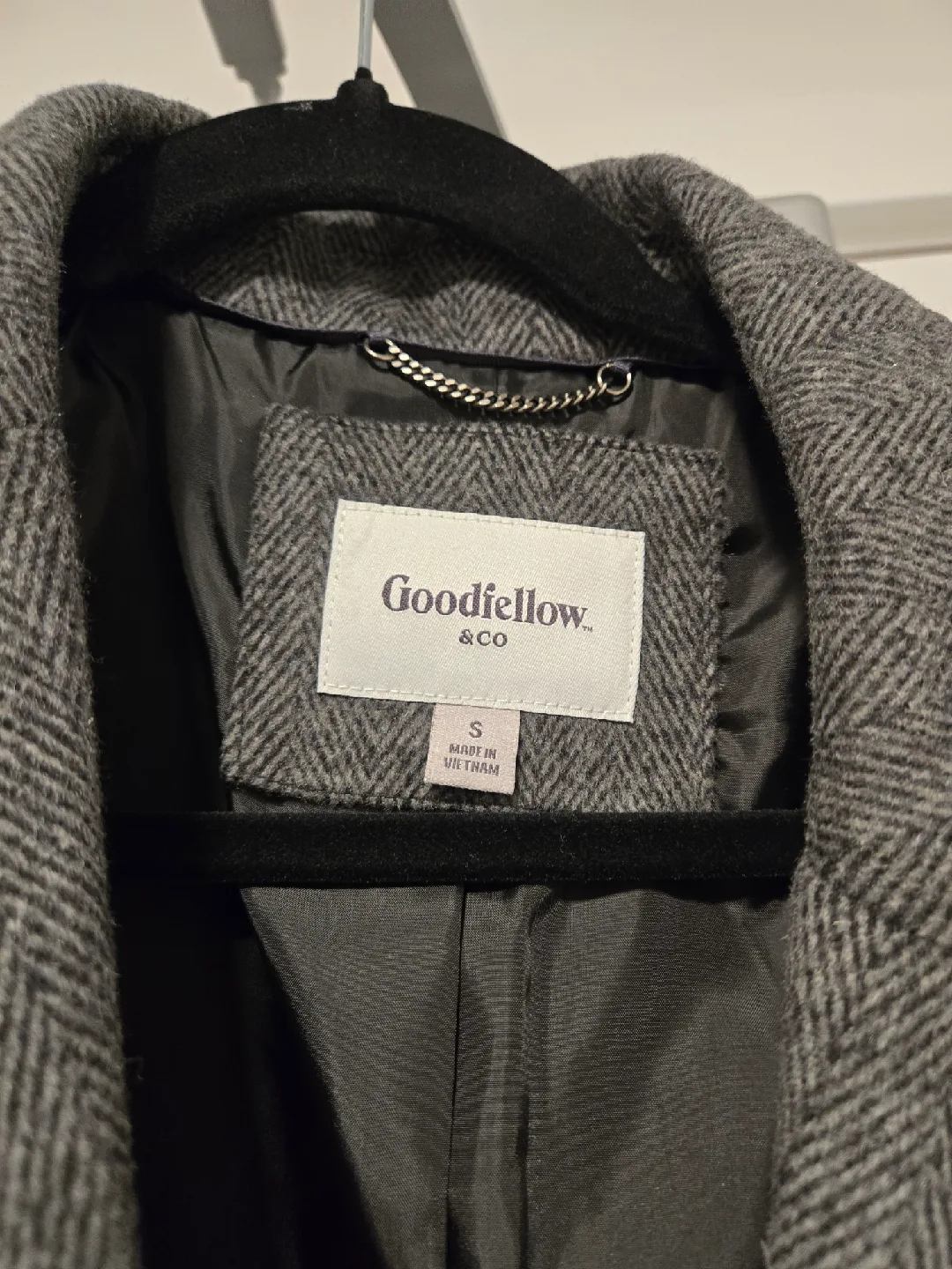 Goodfellow & Co. Herringbone Coat - Size S image indicator(2)