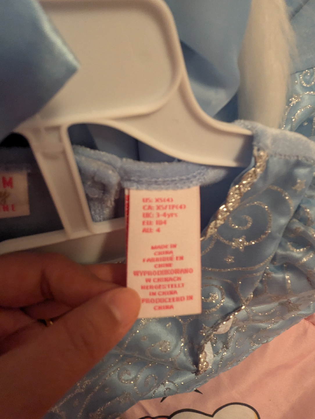 3-4 yr Frozen Elsa/Cinderella dress in Almost new condition - photo 3