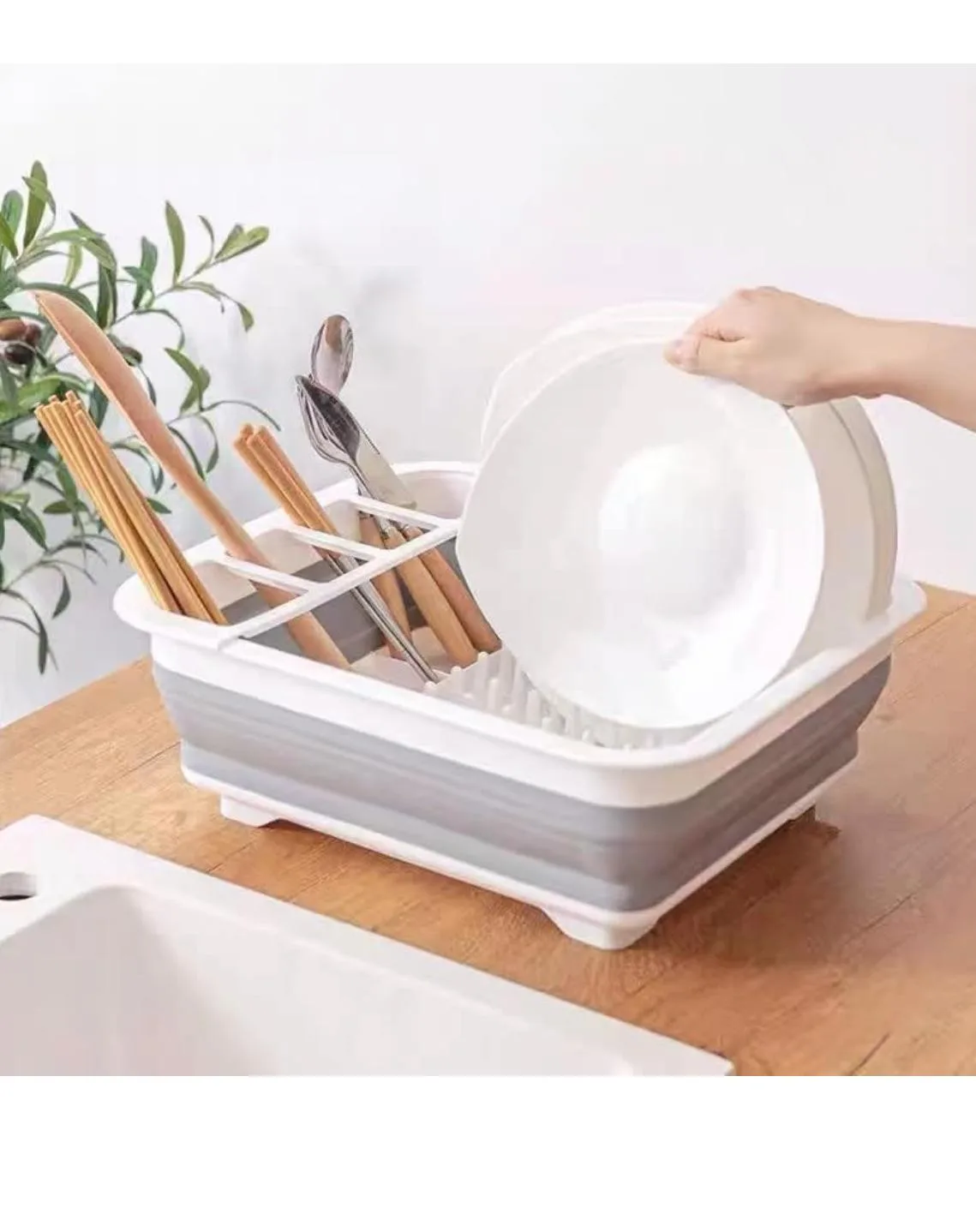 Collapsible Dish Drying Rack image indicator(2)