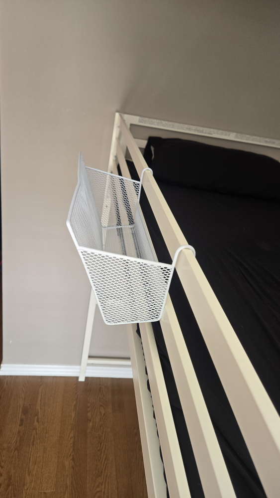 White Loft Bed with Desk and Mattress Included - photo 5