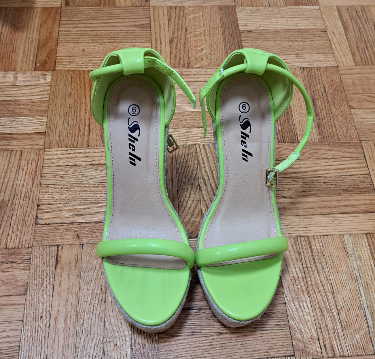Green Wedge Shoes - photo 2