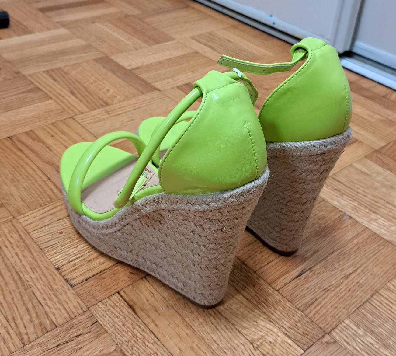 Green Wedge Shoes - photo 3