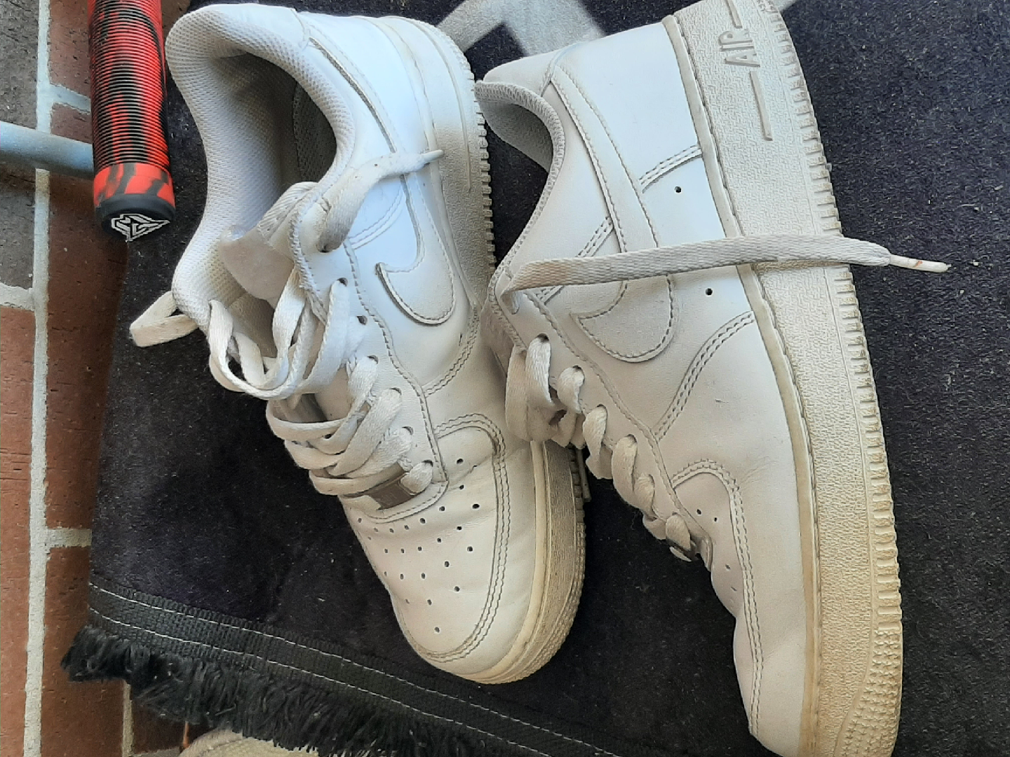 Nike Air Force 1 White Sneakers - photo 4