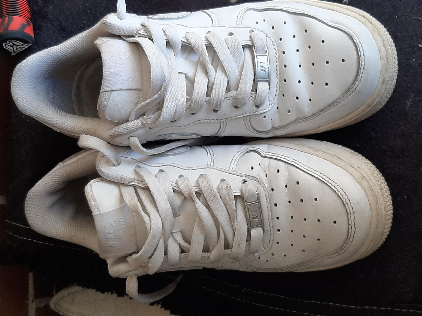 Nike Air Force 1 White Sneakers - photo 5