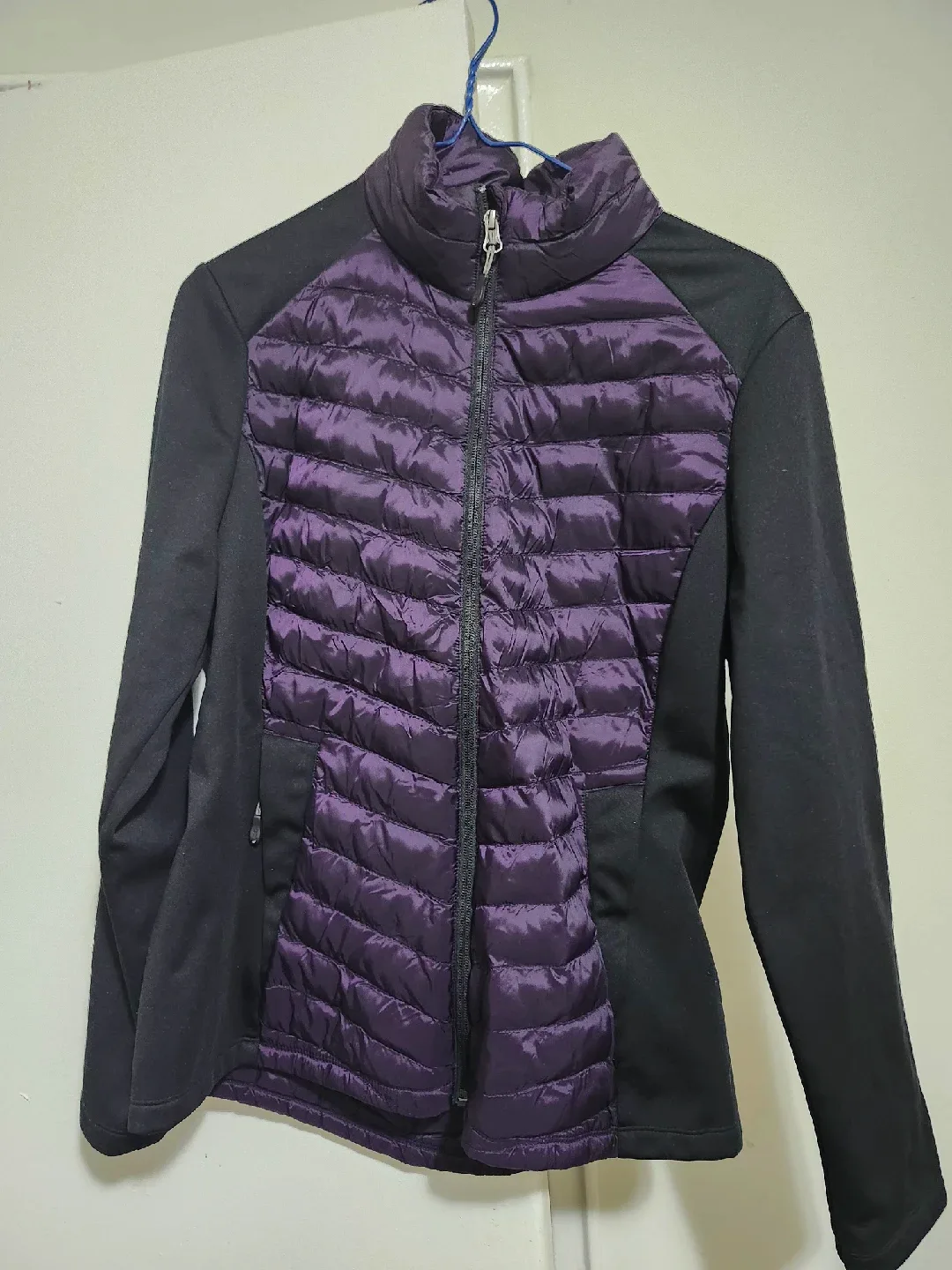 Purple & Black Padded Jacket thumbnail