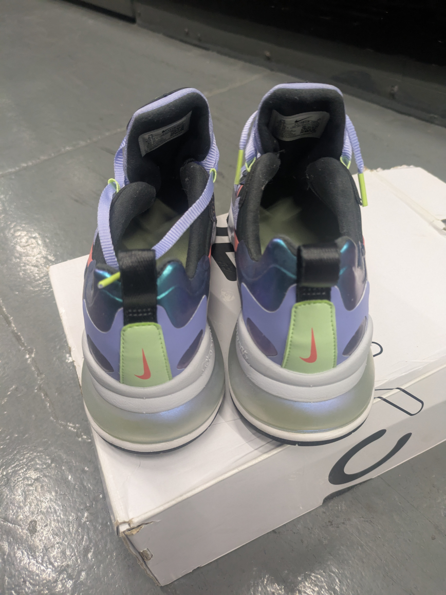 Nike Air Max 270 React Purple US 8.5 - photo 3