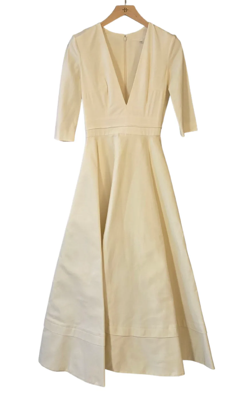 Delphine Manivet Prospere Ivory Dress Size 38 image indicator(4)