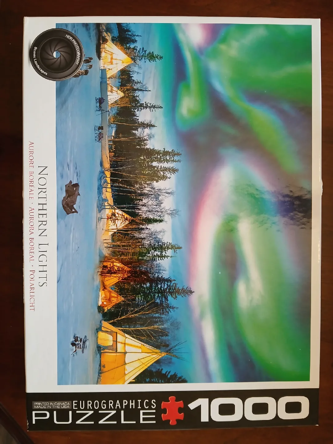 Mixed Lot of 1000 Piece Puzzles image indicator(5)