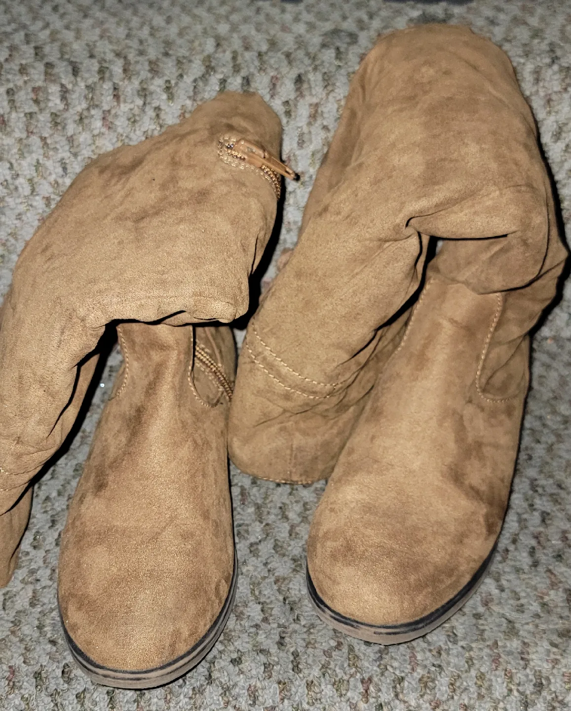 Brown Over-the-Knee Boots - Size 3 image indicator(2)