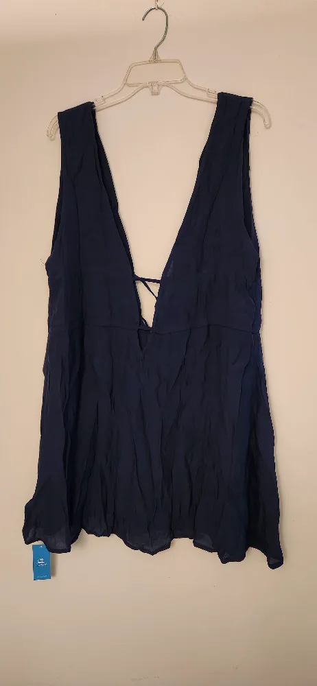 Aqua Blue Sleeveless Top - Size xl image indicator(2)