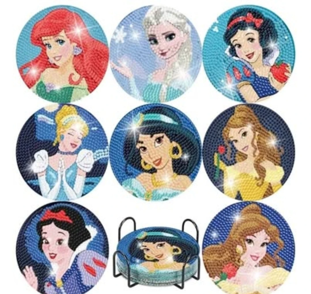 Diamond Painting Coasters - Disney Princess/Hello Kitty - photo 4