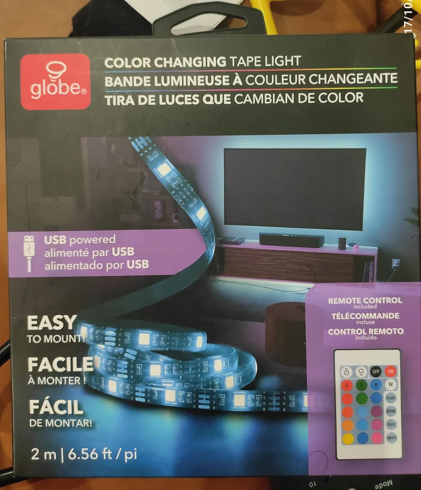 Globe Color Changing Tape Light - 2m