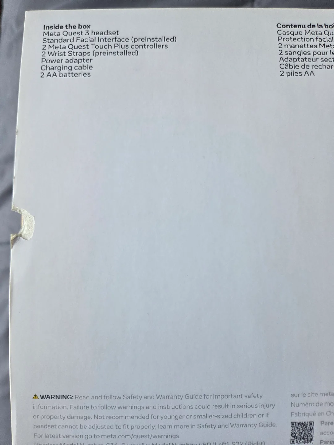 Meta Quest 3 (128 GB) - NEW image indicator(2)