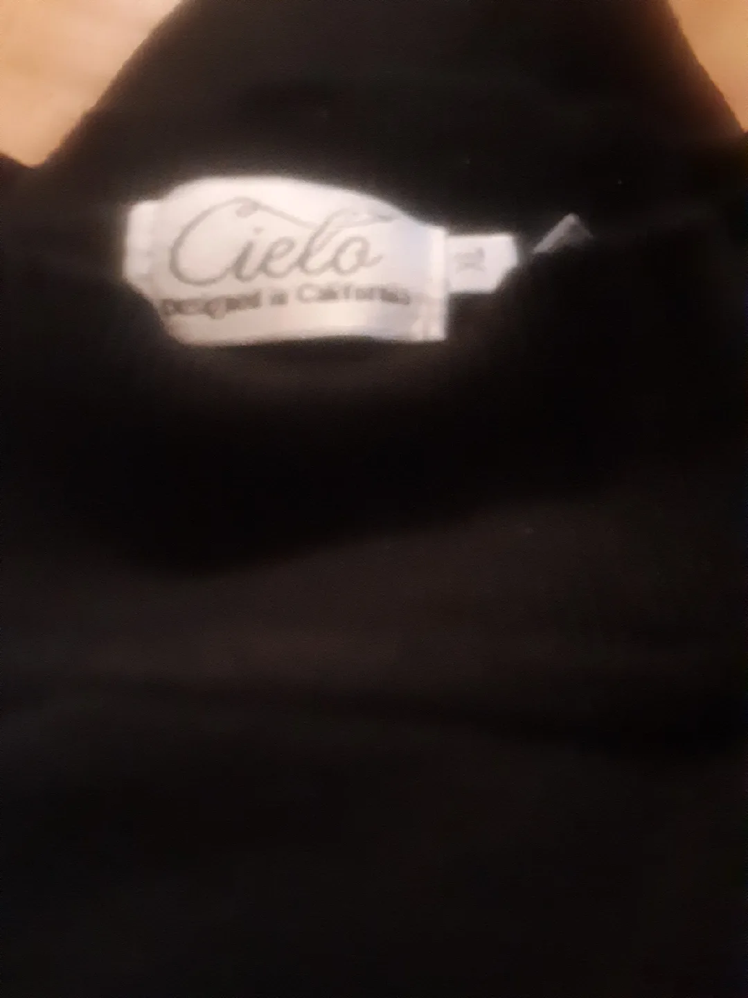 Cielo Women's Black Mock Neck Pullover Knit Sweater