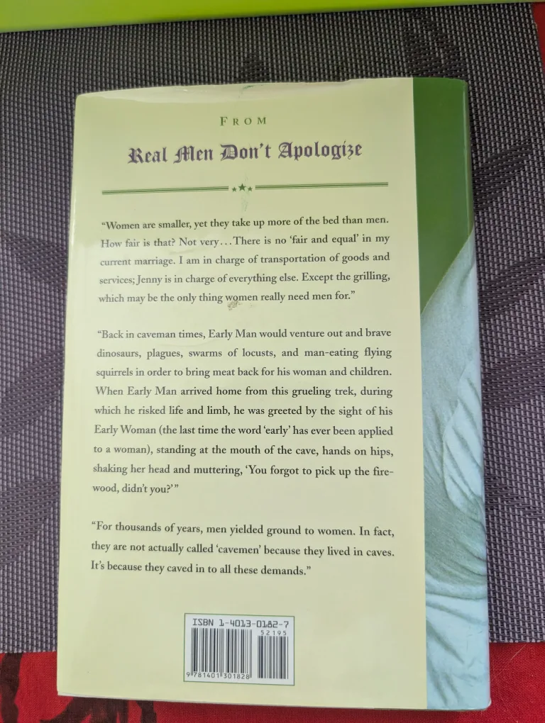 🧡Real Men Don't Apologize by Jim Belushi image indicator(2)