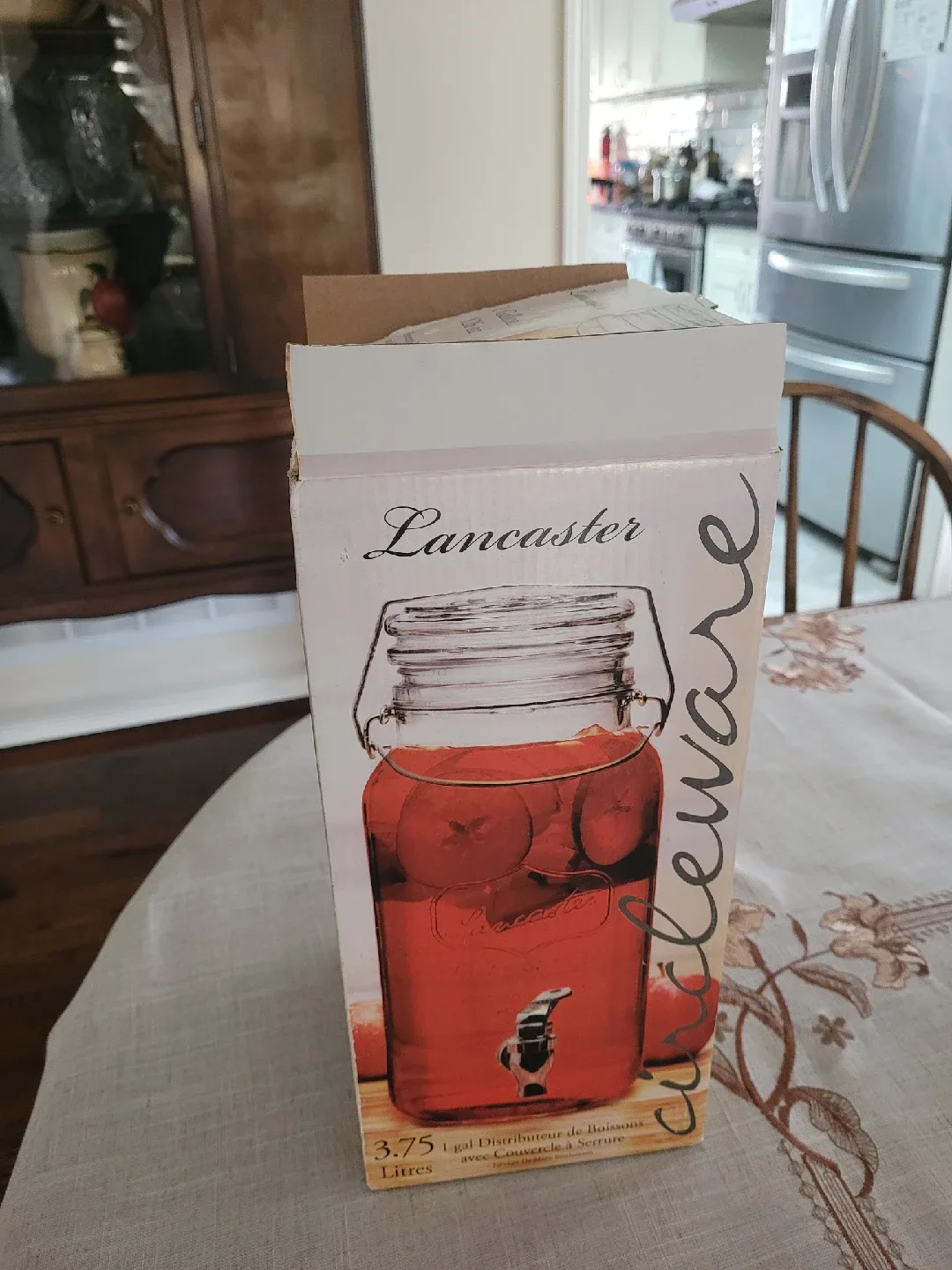 Lancaster 1-Gallon Beverage Dispenser - New in Box thumbnail