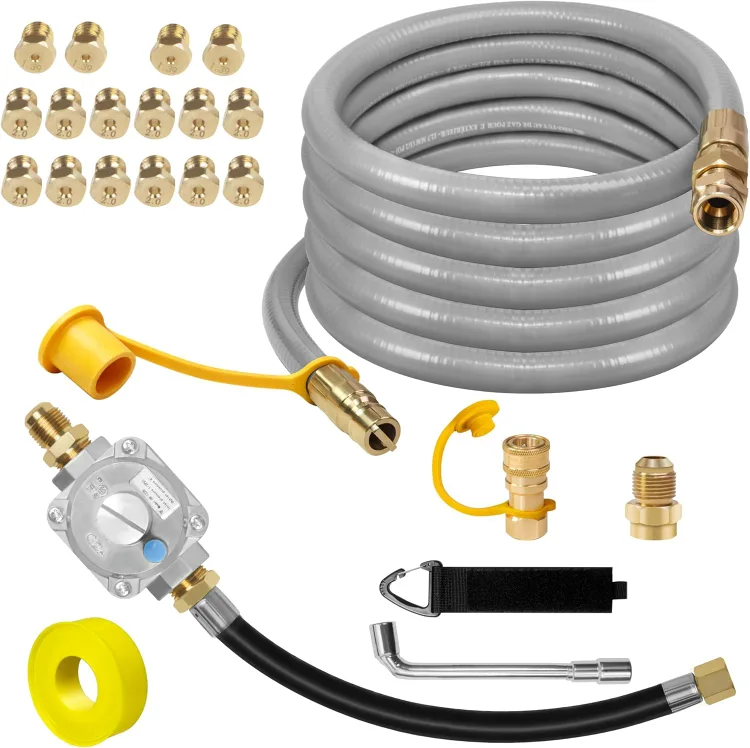 10FT Propane to Natural Gas Conversion Kit, Includes 1/2" Hose thumbnail