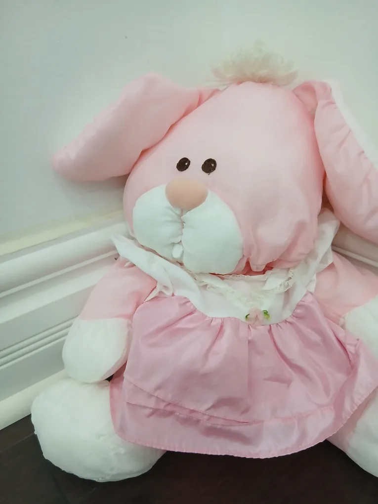 Pink Bunny Plush Toy thumbnail