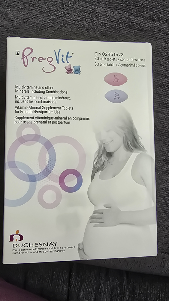 PregVit Prenatal/Postpartum Vitamin-Mineral Supplement