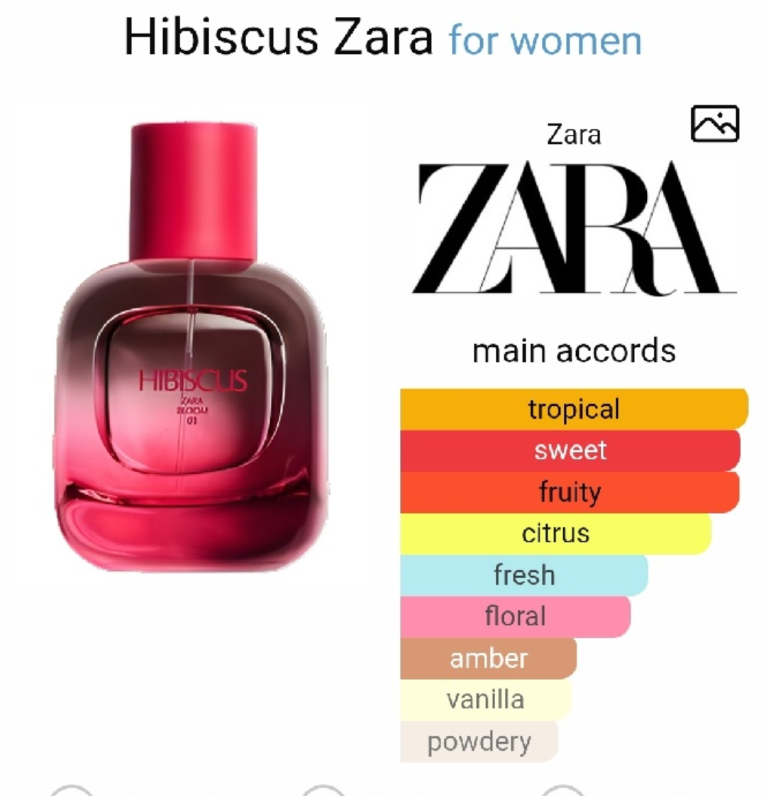 Zara hibiscus perfume 90mL - photo 2