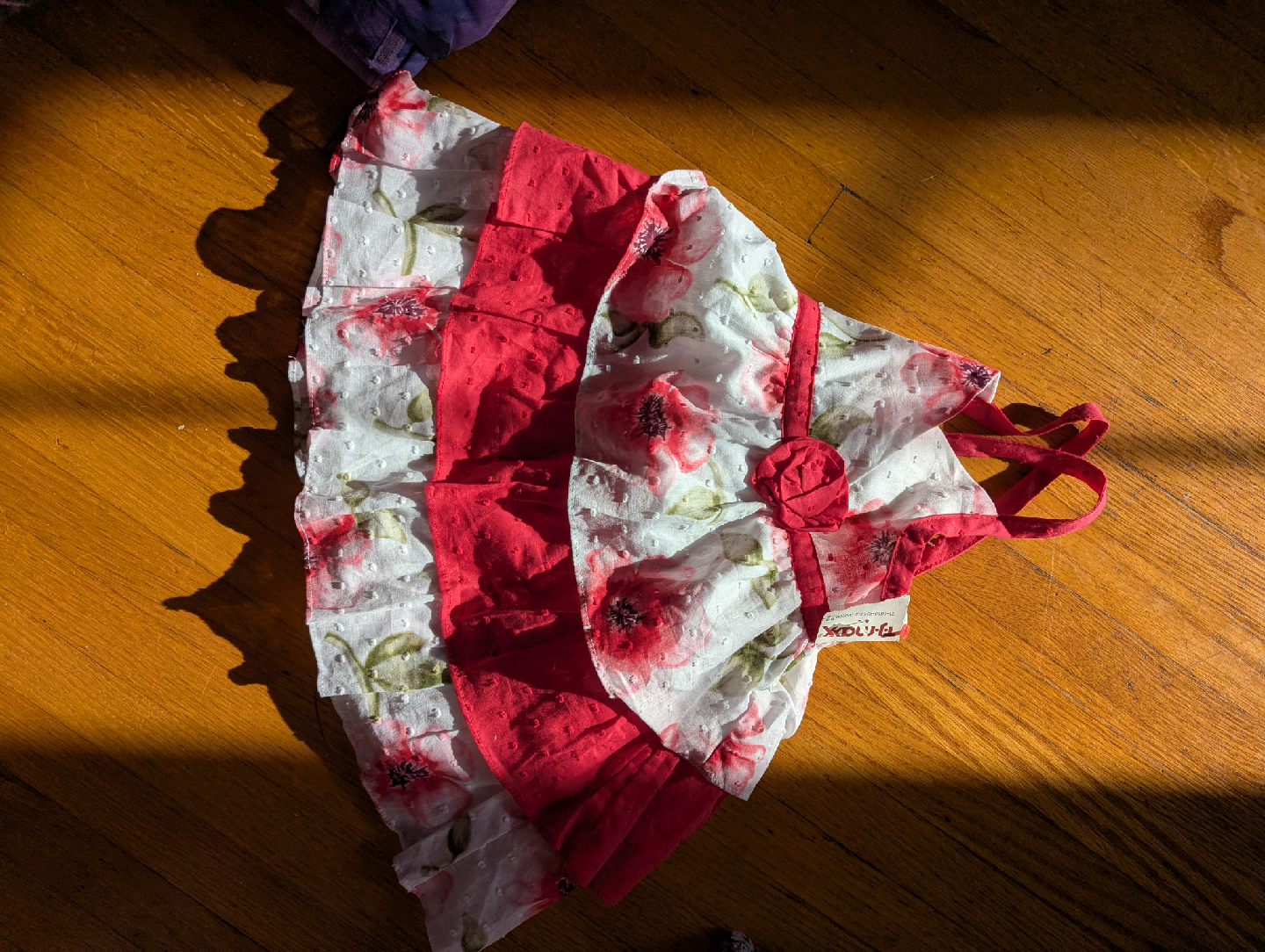 Pink Floral Dress - 2T
