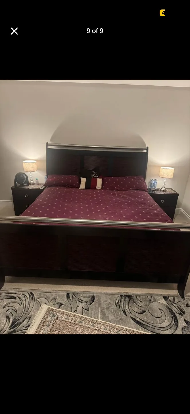 KING size Ashley complete bedroom set 🥕 image indicator(3)