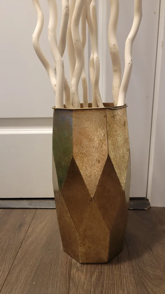 Decorative Branches in Gold Vase thumbnail