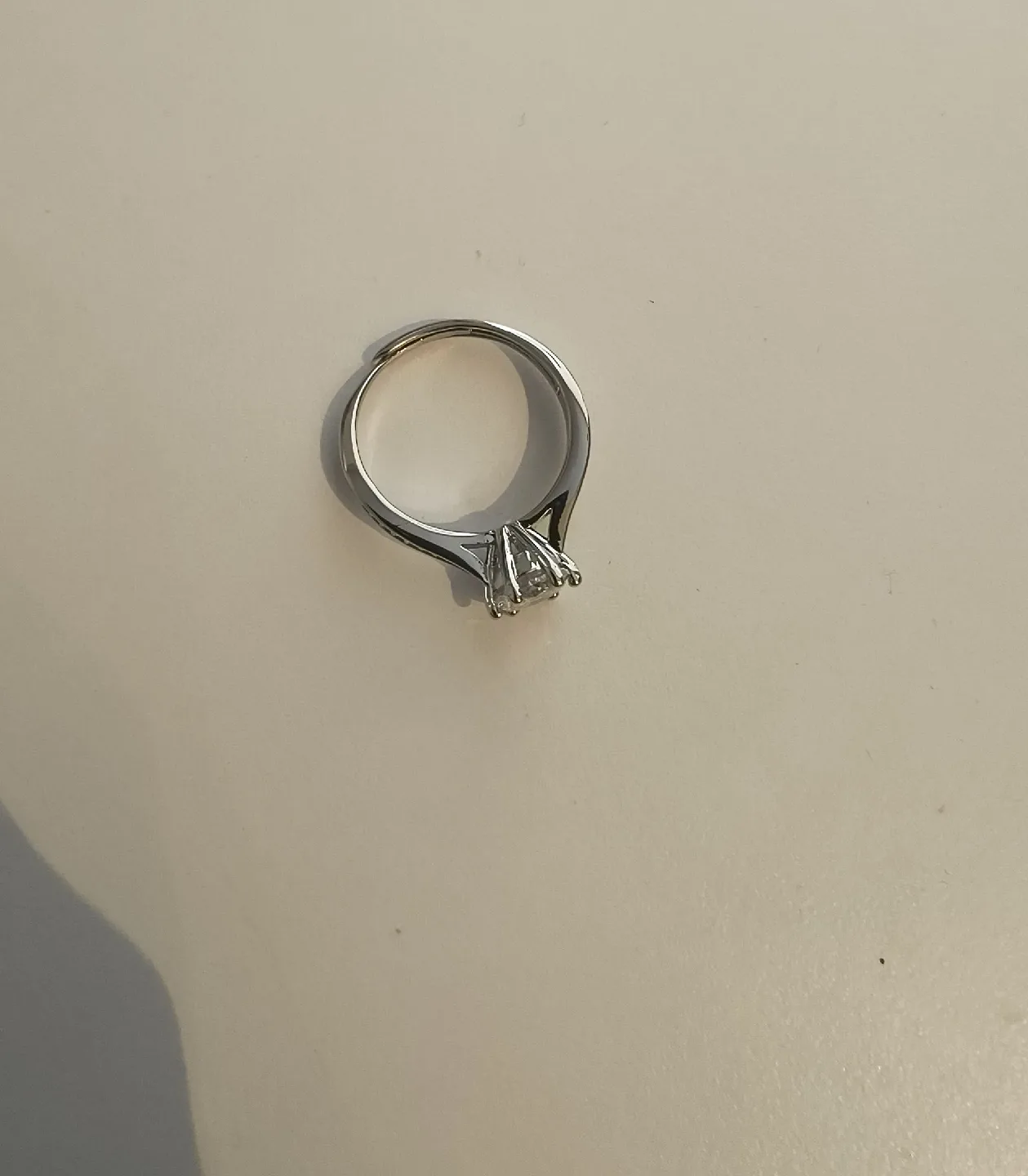 925 Sterling Silver Diamond Ring image indicator(5)