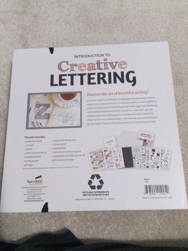 Spice Box Introduction to Creative Lettering Kit - New - photo 5
