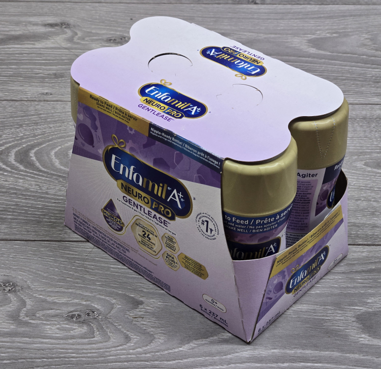 Enfamil A+ Neuropro Gentlease Ready to Feed Bottles 6x237mL