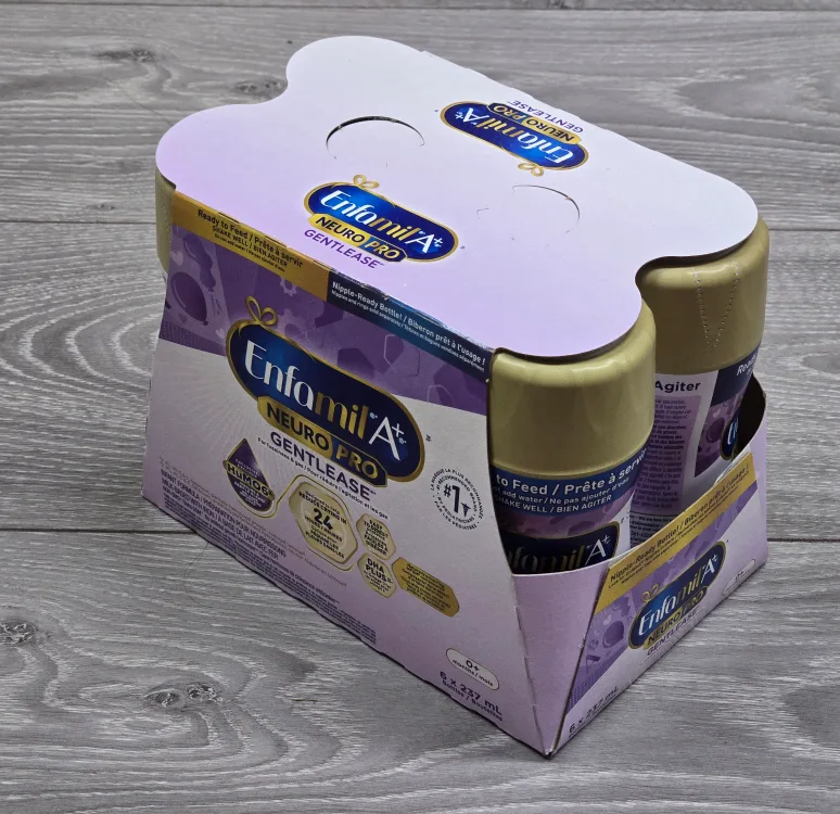 Enfamil A+ Neuropro Gentlease Ready to Feed Bottles 6x237mL thumbnail