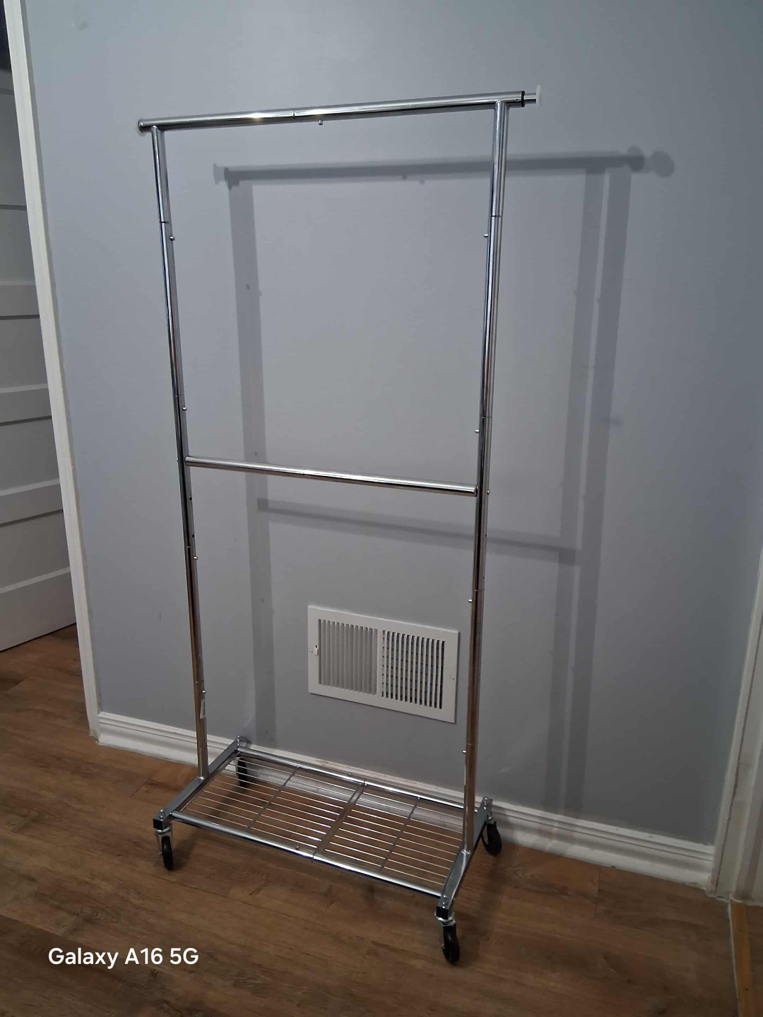 Rolling Clothes Rack