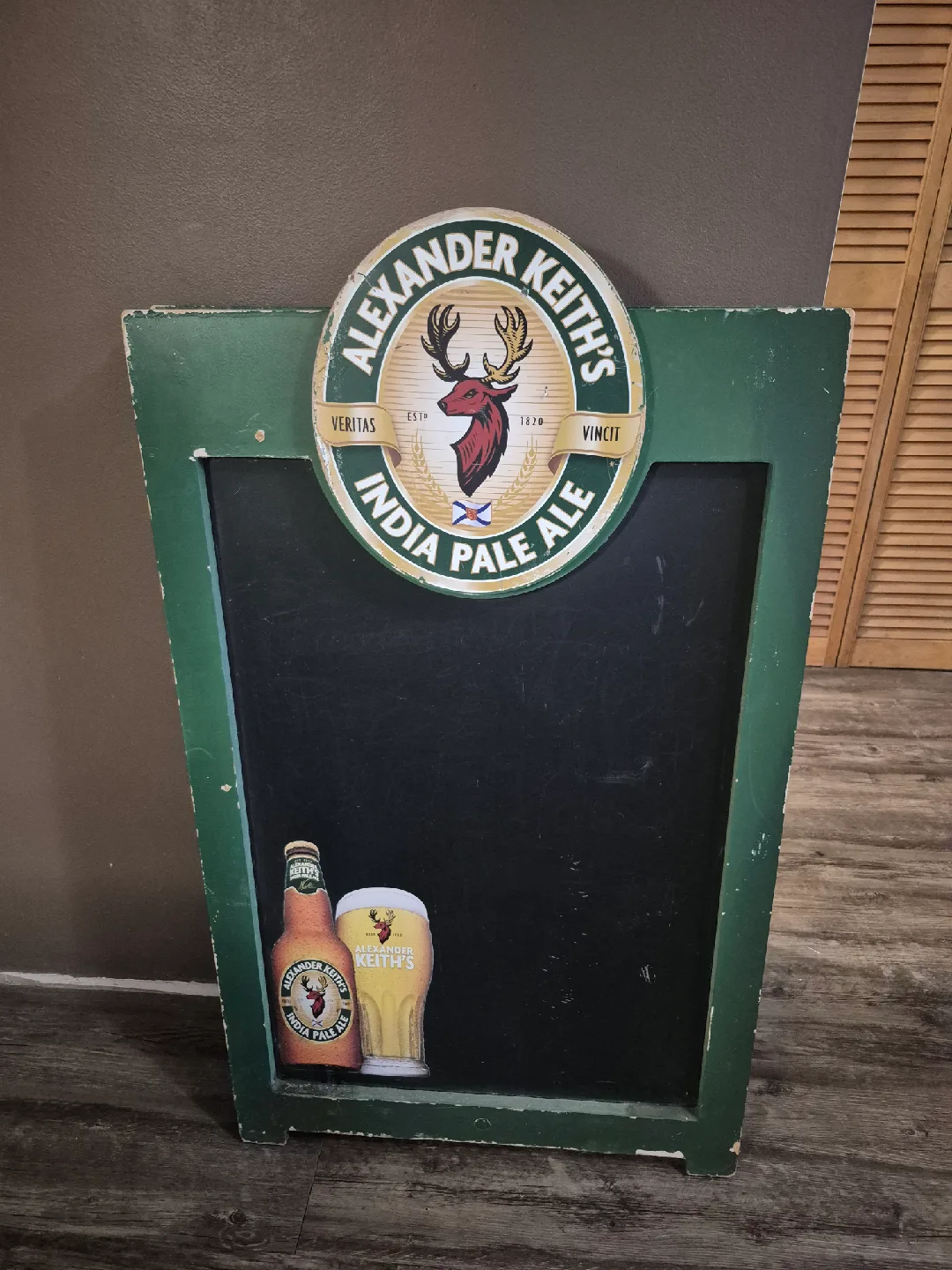 Alexander Keith's India Pale Ale Chalkboard Sign image indicator(3)