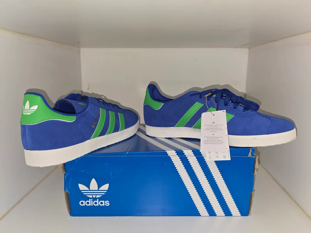 Adidas Gazelle Blue/Green, Size 9 image indicator(4)