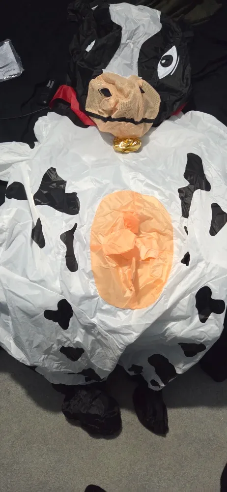 Spirit Halloween Cow Inflatable Costume - Adult Size image indicator(2)